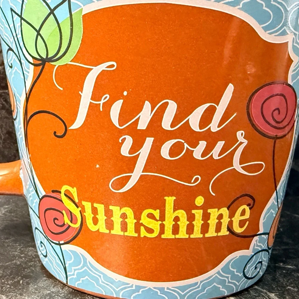CYPRESS HOME “Find your Sunshine” Coffee Cup
